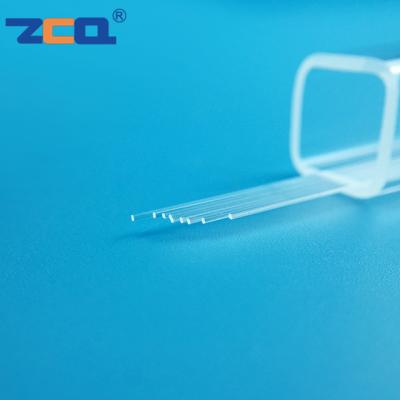 중국 광섬유를 위한 융합된 단단한 실린더 석영 유리제 막대 직경 0.1mm 판매용