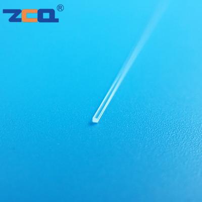 China High Precision Quartz Glass Rod Rectangular Shape Length 3-300mm for sale