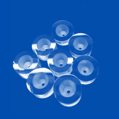 China Tubo de vidrio afilado de cuarzo del agujero en venta
