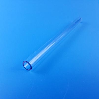 China Cerium Doped Blue Quartz Glass Tube Customizable 1100 Degree for sale