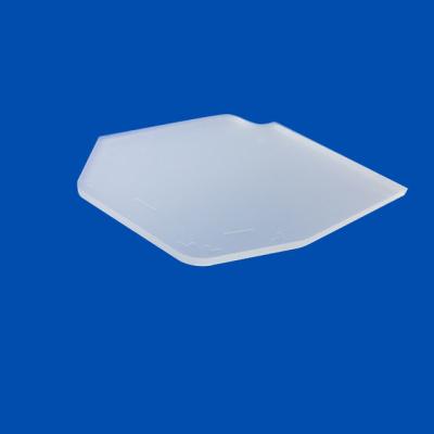 China La placa de vidrio formada especial de cuarzo heló la hoja del vidrio de cuarzo fundido en venta