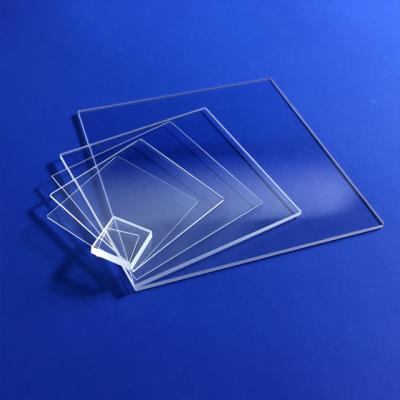 China Os discos UV óticos do vidro de quartzo colorem claramente a espessura de 0.1-30mm à venda