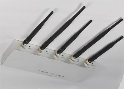 Chine Périphérique en mode bloc de Wifi de radar de cinq chaîne de signal de téléphone portable portatif de brouilleur à vendre