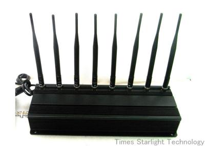China 8 Antennas 4G GPS Cell Phone Signal Jammer for sale