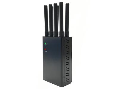 China Anti - Tracking Portable Cell Phone Jammer for sale