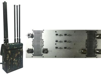 China High Power RCIED Wireless Signal Jammer Portable with Brief Case , 350×200×470mm for sale