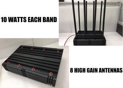 China 80 Watts Cell Phone Wifi Blocker for sale