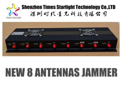 China WiFi Network Jammer Device 6 - 10 Antennas For Police Forces / Military for sale
