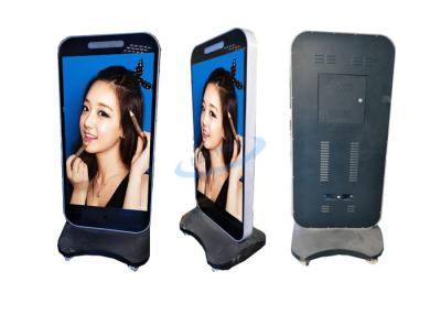 China Aluminum Floor Standing LCD Advertising Display For Super Market for sale