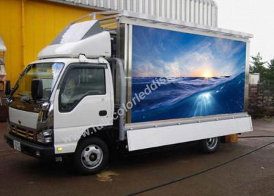 China High Brightness Customized Truck Mobile LED Display Flexible 160x160mm for sale