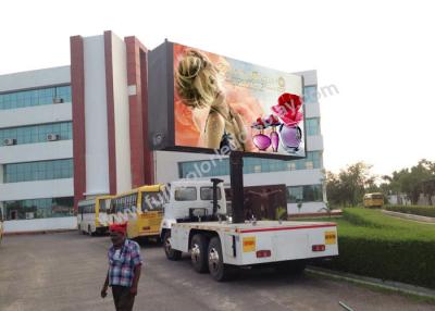 China High Definition Mobile Led Screen Rental , Truck Mounted Led Display LW- FO 6 for sale
