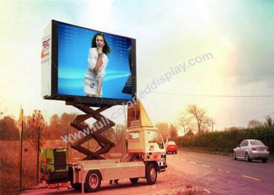 China P10 / Pantalla LED móvil del camión P16 a todo color para los centros de entretenimiento en venta