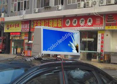 Chine Le signe/véhicule mobiles de taxi de LED a mené couleur ultra mince de signes la diverse à vendre