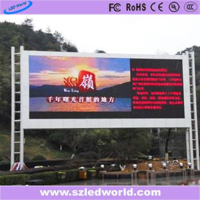 China 7000cd/M2 Brightness Outdoor Fixed Led Display 20 Mm For Buildings for sale