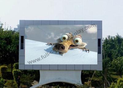 China SUMERJA el software fijo al aire libre de NovaStudio del bightness cd/m2 de la pantalla LED 7000 de 1R1G1B 6m m en venta