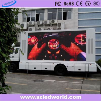 China Constant Drive RGB LED Vehicle Mounted LED Screen for Mobile Advertising and Advertising for sale