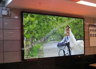 China Ultrathin 1/26 S RGB HD LED display screen P1.935 480x480mm die casting cabinet for sale