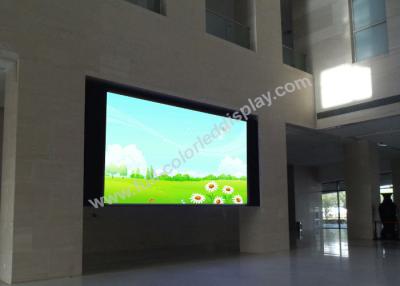 China Mobile Front Service LED Display , SMD led screen indoor P10 with magnets for sale