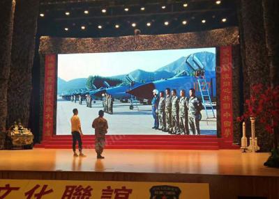 China Tri pared video llevada fija interior del panel de exhibición del color P4 con el enchufe de Seetronic en venta