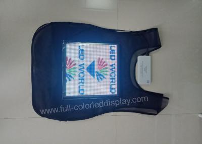 China Outdoor Walking Vest Advertising LED Displays P3.75 / P3.91 / P4.81 SMD 3 In1 for sale