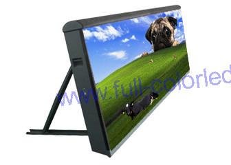 China Intelligent Advertising Full Color LED Display Digital Media Sign Screen With Single Pole for sale