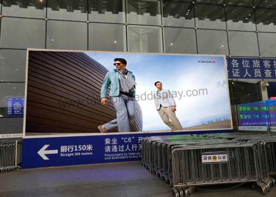 Chine L'affichage mené extérieur des projets P6 polychromes signe la publicité pour le chemin de fer à grande vitesse à vendre