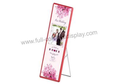 China HD P6 Light Weight LED Poster Display AC 110V -240V For Reception / Store Decoration for sale