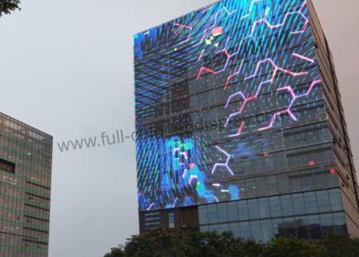 China Rental Transparent LED Video Wall Full Color P3.91 1m* 0.5m 4000 Nits Brightness for sale