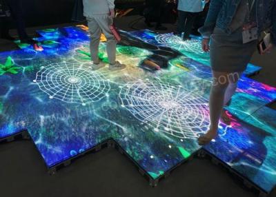 China 3 en atracciones turísticas al aire libre de las escaleras de 1 pantalla LED de SMD Acryric Dance Floor en venta