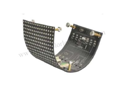China Untra Thin Flexible Led Screen Module 8mm Pixel Pitch DC 5V 50000 Hours Lifetime for sale