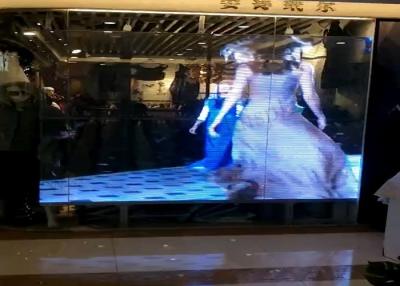 China High Brightness Transparent LED Video Wall P10.4 With 1000mmx500mm Cabinet for sale