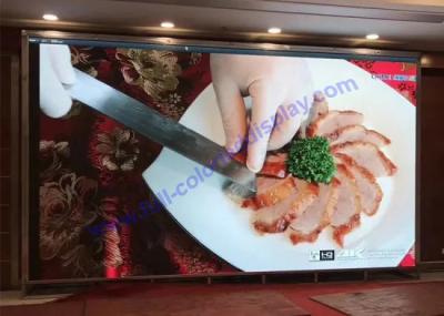 Chine affichage de publicité mené polychrome 4500nits de 400W P4.81 avec LVP615s à vendre