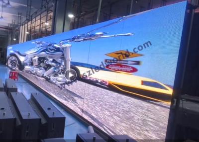 China 90 pantalla de visualización llevada de ángulo recto de la publicidad al aire libre del grado Digitaces P5 P6 con alto Defintion en venta