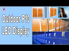 Outdoor P10 LED Display | Customized Screen Billboard for advertising SZLEDWORLD