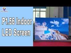 P1.56 Indoor LED Screen | High Definition Video Wall, Small Pixel Pitch Display, SZLEDWORLD