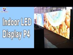 Indoor LED Display P4 | Screen Panel Board Fixed Installation, for Stage SZLEDWORLD