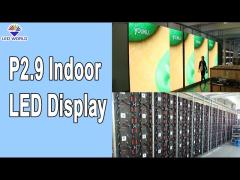 P2.9 Indoor LED Display | High Definition Screen Video Wall for Stage Rental, SZLEDWORLD