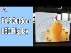 P4.8 Outdoor LED Display | Rental Screen Light Weight with 500mm x 1000mm Cabinet SZLEDWORLD