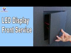 LED Display Front Service |  P3 91, P4 81 screen module outdoor quick maintenance