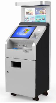 China 19 Inch Self Printing Kiosk , 4GB DDR3 Self-Payment Kiosk, Shopping centres OEM Sample. for sale