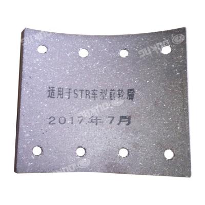 China FOR SINOTRUK TRUCK SPARE PARTS BRAKE LINING 99000440029 FOR SINIOTRUK SHACMANMAN dump truck for sale