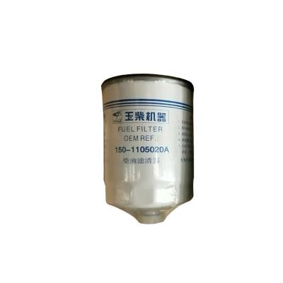 China FOR DONGFENG 150-1105020A Diesel Engine Fuel Filter For Yuchai Engine for sale