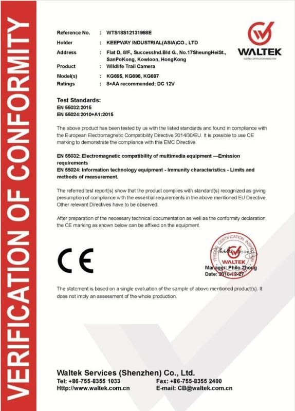 CE - KEEPWAY INDUSTRIAL ( ASIA ) CO.,LTD