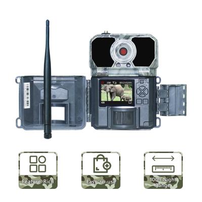 Chine smtp 25m IR MMS GPRS de caméscope d'action de sports de la traînée 4G avec Sim Card cellulaire à vendre