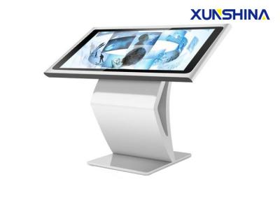China Interactive LCD Touch Screen Kiosk Totem Network Full HD Digital Signage for sale