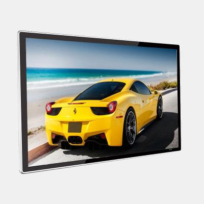 China 55 Inch LCD Advertising Digital Media Signage Display Wall Mounted Indoor Use for sale