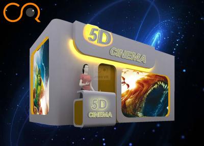 China High Power 7d Cinema Simulator , 7d Movie Experience For Shopping Mall for sale