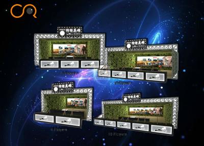 China Shopping Mall Virtual Reality Shooting Simulator 4 Players With Laser Gun for sale