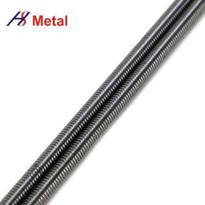 China M4 M5 M6 M10 M 20 Pure Moly Bolts Threaded Rods Molybdenum Round Bar for sale