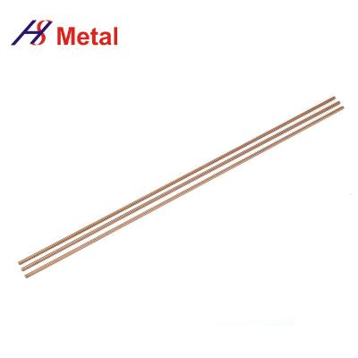 China ECM Electrodes Tungsten Alloy Products Copper Tungsten Round Bar for sale